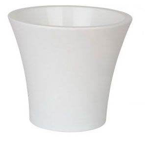 Горшок Сити белый 15х13 см, 1,3 л