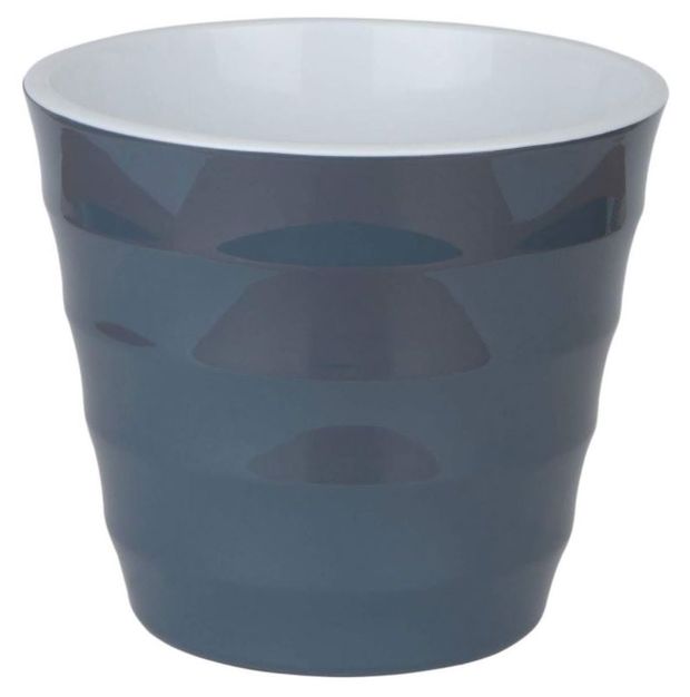 Горшок Лаура антрацит 17х15,5 см, 2,3 л