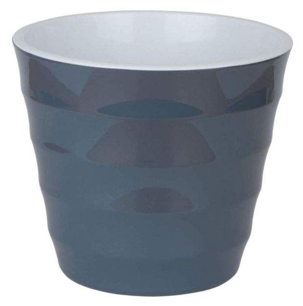 Горшок Лаура антрацит 20х18 см, 3,7 л