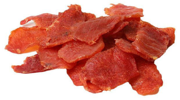 Лосось вяленый слайсы вес 260₽