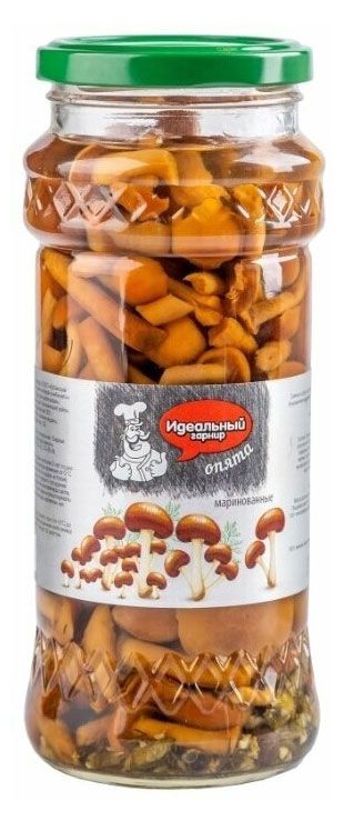Опята Идеальный гарнир маринованные, 580 мл