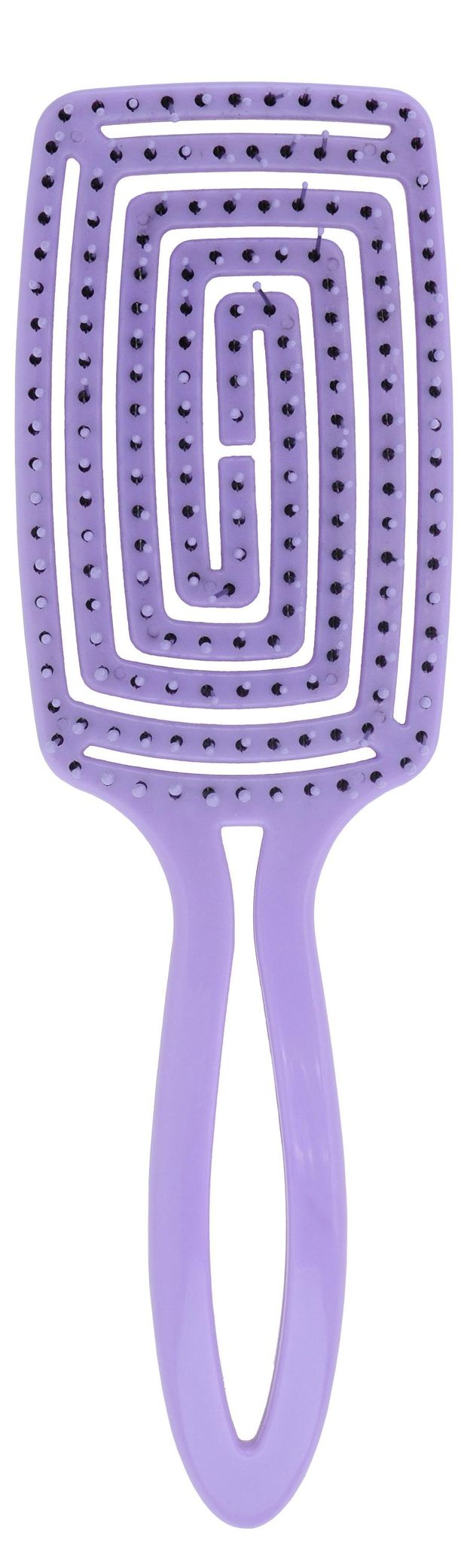 Расческа продувная с нейлоновыми шпильками InterVion