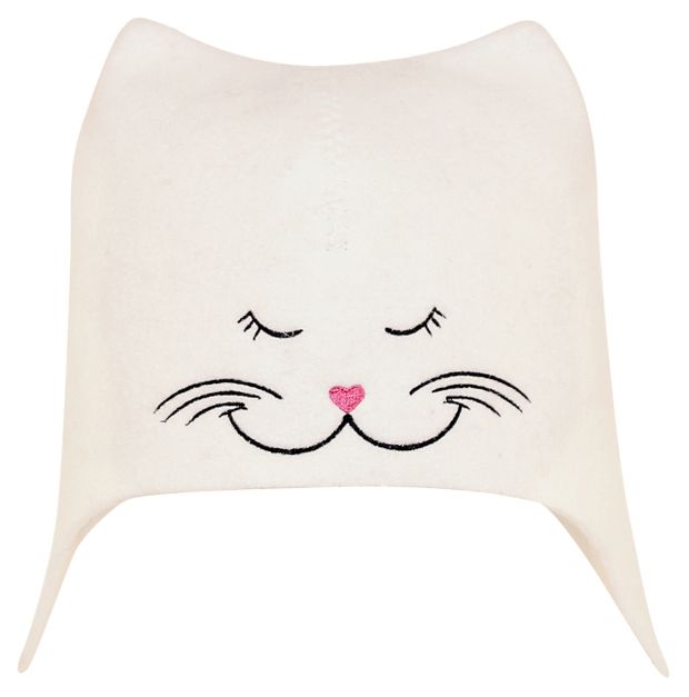 Шапка банная Невский банщик Кошечка фетровая