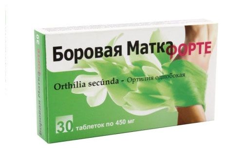 Боровая матка форте Аклен таблетки 450 мг 30 шт 150₽