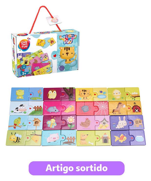 Игра развивающая ONE TWO FUN найди пару 200₽