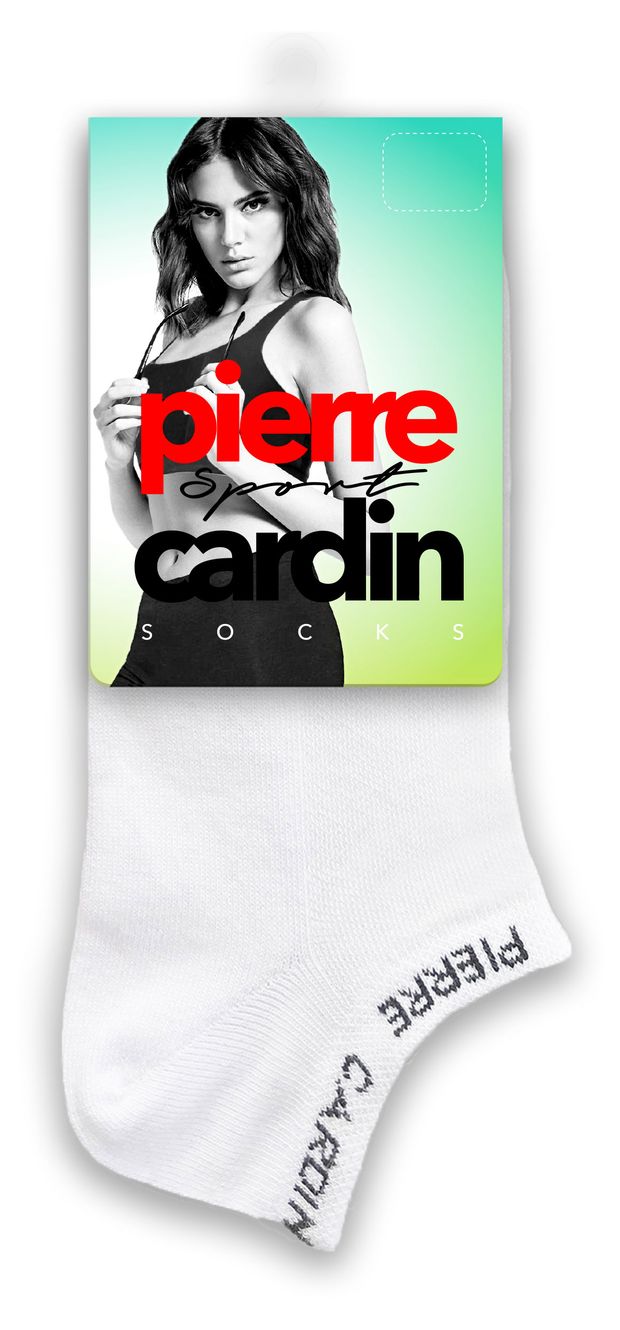 Носки женские Pierre Cardin CR 350 спортивные белые, р.38/40