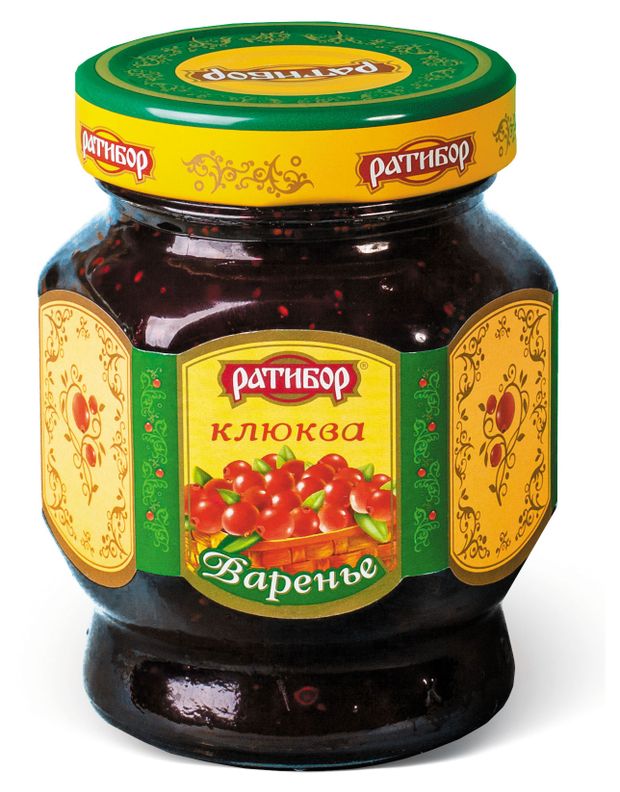 Варенье Ратибор клюква, 360 г