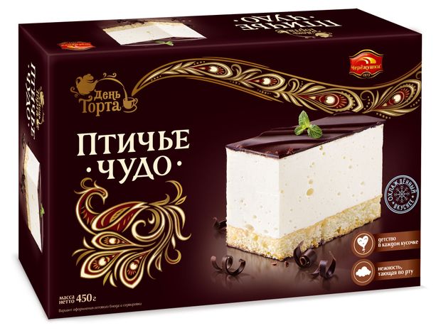 Торт День Торта Птичье чудо, 450 г