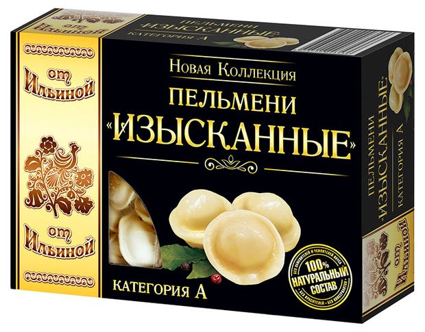 Пельмени От Ильиной Изысканные 400 г 430₽