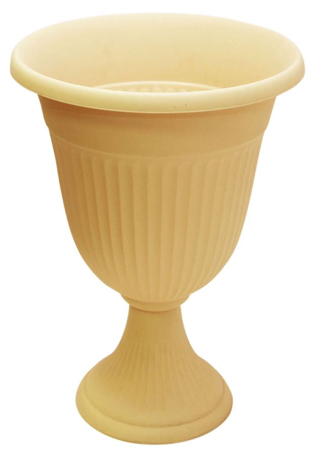 Кашпо-вазон Idea Ливия кремовый, 35 см