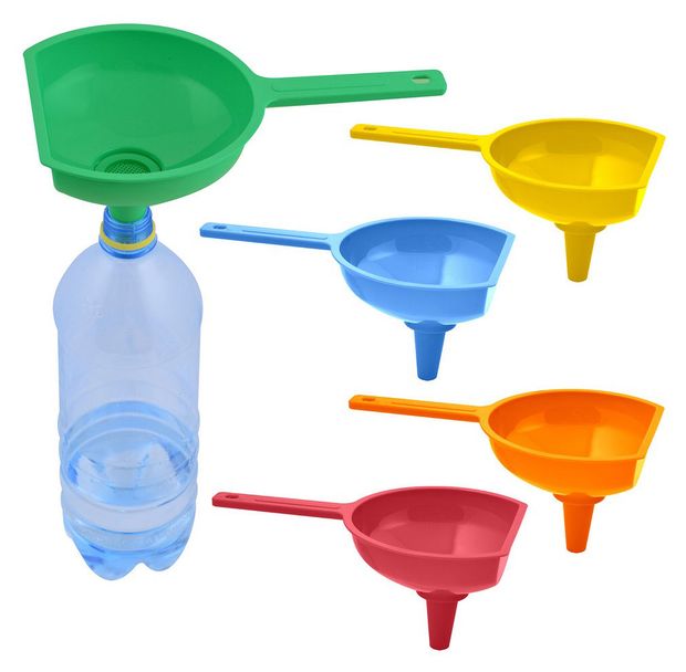 Воронка с ситечком Мультидом с ручкой, 13х11 см