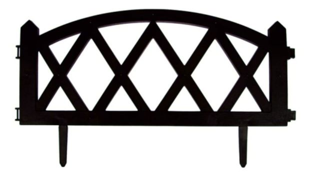 Забор декоративный GARDENPLAST Modern 4 5 шт 3 м 579₽