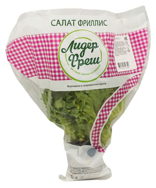 Салат Фриллис хрустящий в горшочке, 1 шт