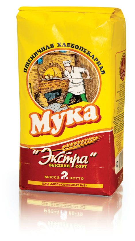 Мука пшеничная Мелькомбинат 3 Экстра высший сорт 2 кг 120₽