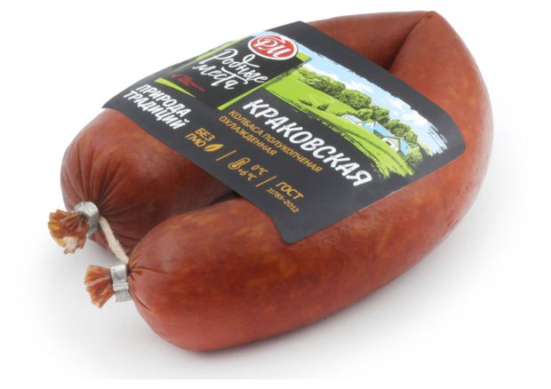 Колбаса полукопченая РМ Краковская, 360 г