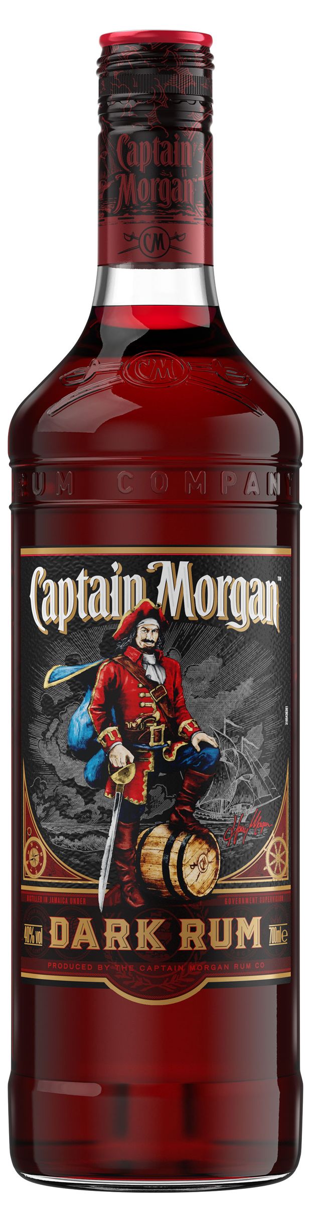 Ром Captain Morgan Dark Шотландия, 0,7 л