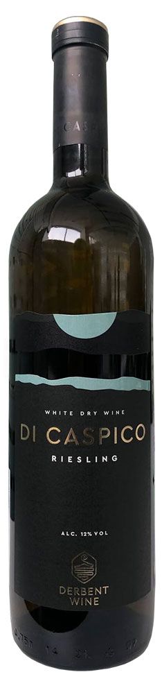 Вино Di Caspico сухое белое Рислинг с ЗГУ Россия, 0,75 л