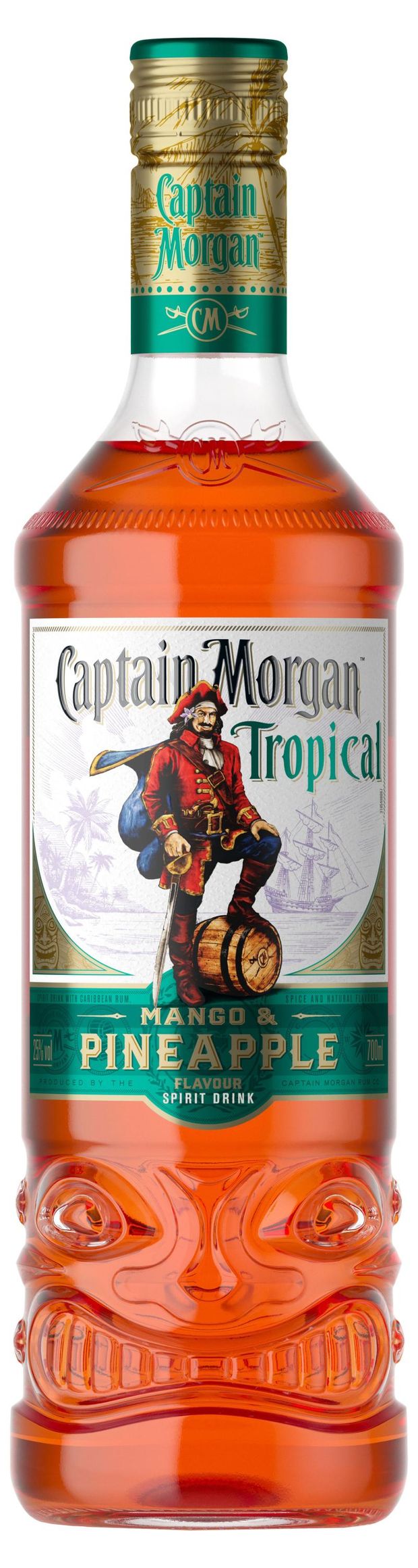 Ром Captain Morgan Tropical Mango & Pineapple Великобритания, 0,7 л