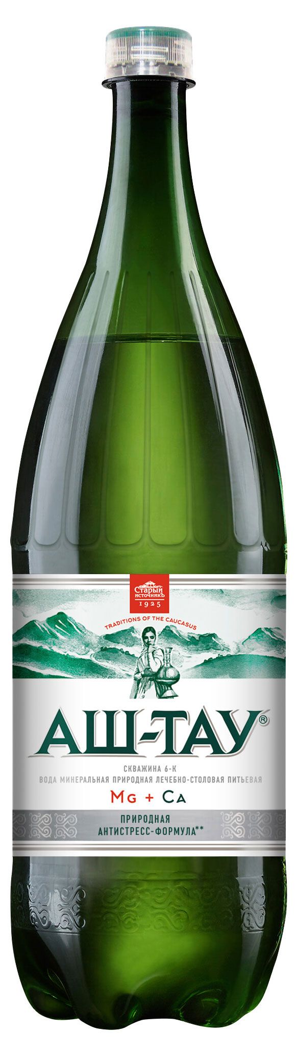 Вода минеральная Аш-Тау лечебно-столовая 15 л 100₽