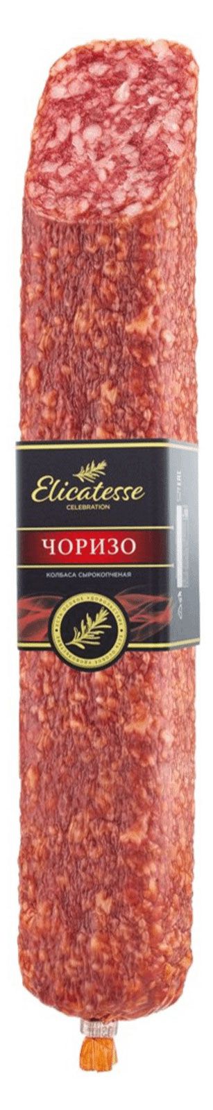 Колбаса мини сырокопченая Elicatesse Чоризо, 200 г