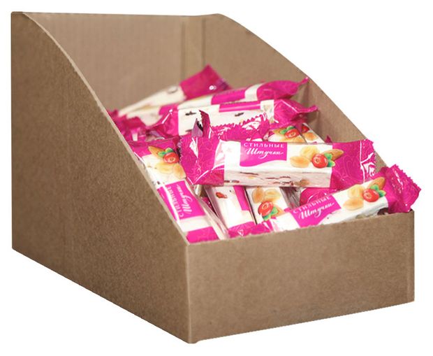 Нуга Столичные штучки с клюквой и миндалем, вес