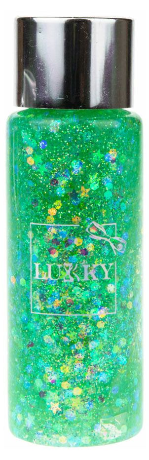 Гель-блестки Lukky для лица тела и волос 200₽