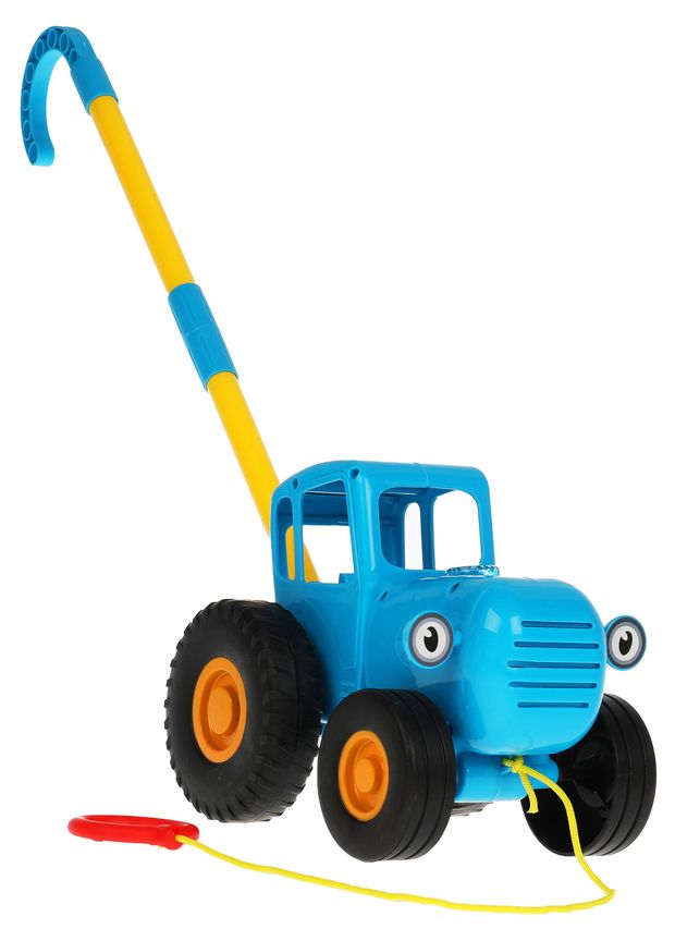 Игрушка музыкальная Умка Синий Трактор Каталка, 9 песен