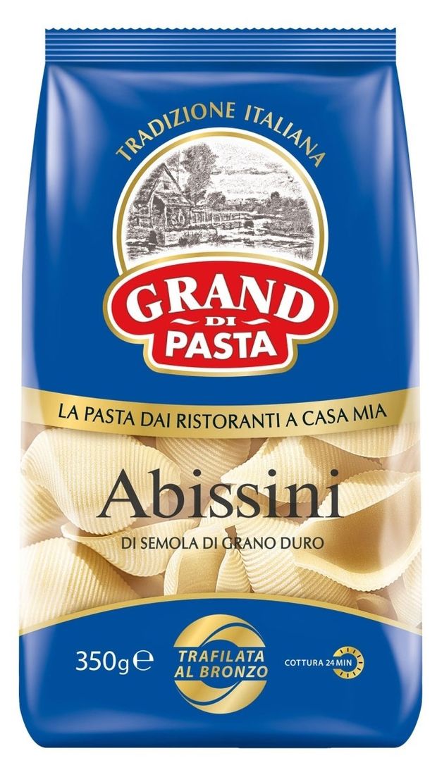 Макаронные изделия Grand di Pasta для запекания Abissini 350 г 114₽