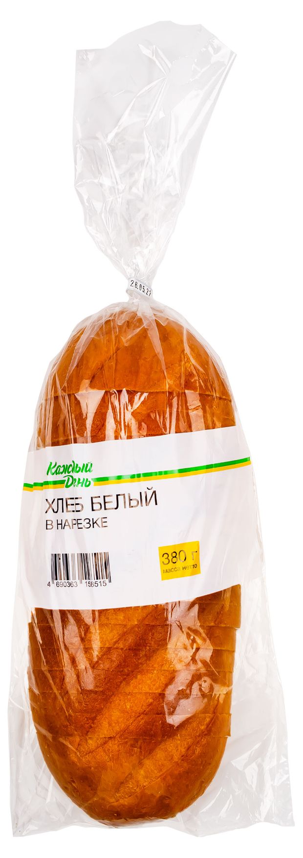 Хлеб белый Каждый день в нарезке 380 г 30₽