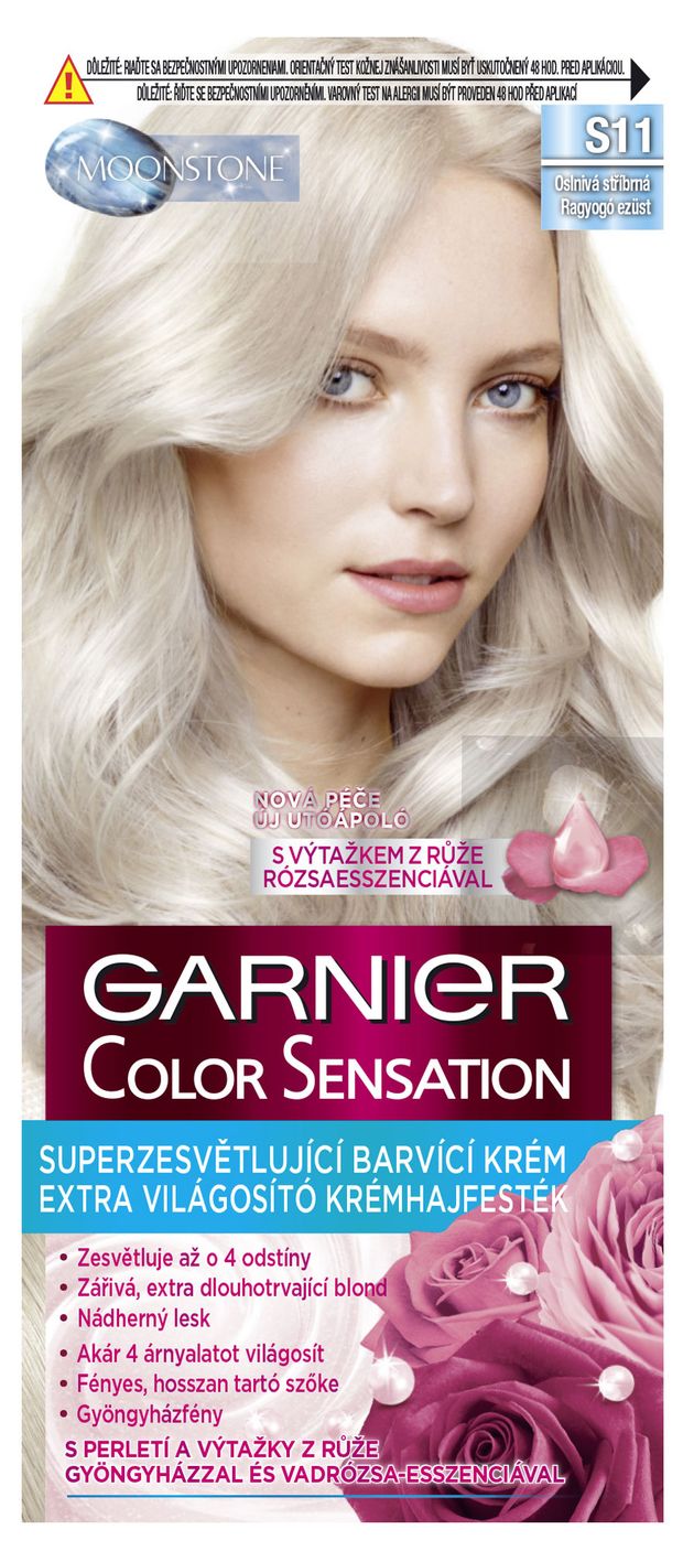 Крем-краска для волос Garnier Color Sensation Дымчатый Ультраблонд 911, 110 мл
