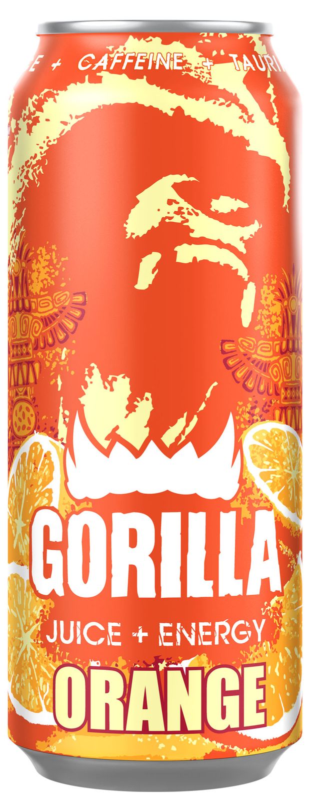 Напиток энергетический Gorilla Orange с соком апельсина, 450 мл