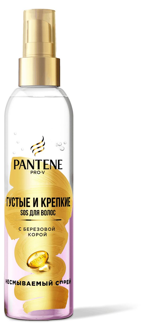 фото Спрей для волос pantene pro-v густые и крепкие, 150 мл
