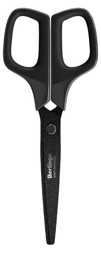 Ножницы Berlingo Double black тефлоновые лезвия, 17,5 см