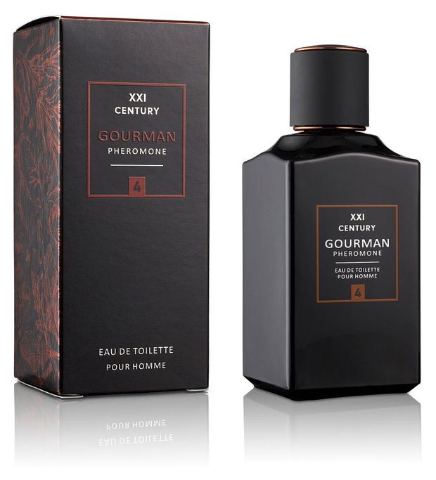 Туалетная вода мужская XXI Century Gourman 4 с феромонами, 100 мл
