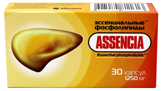 Капсулы Аклен Эссенциальные фосфолипиды с экстрактом расторопши и витаминами группы В 1250 мг 30 шт 330₽