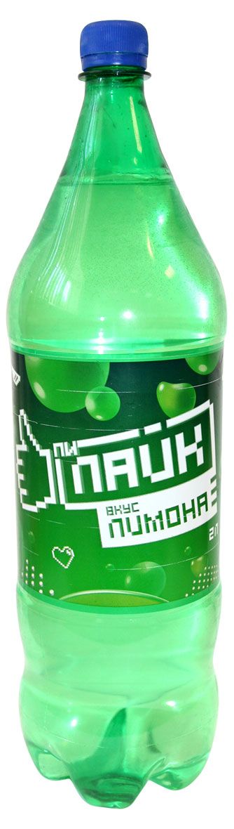 Напиток газированный пиЛАЙК лимон, 2 л