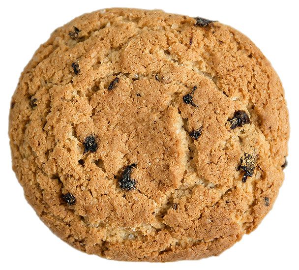 Печенье Оранжевое Солнце овсяное с изюмом, вес