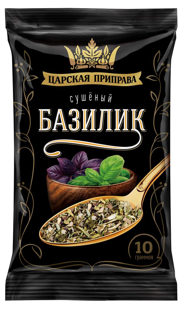 Базилик Царская приправа сушеный 10 г 15₽