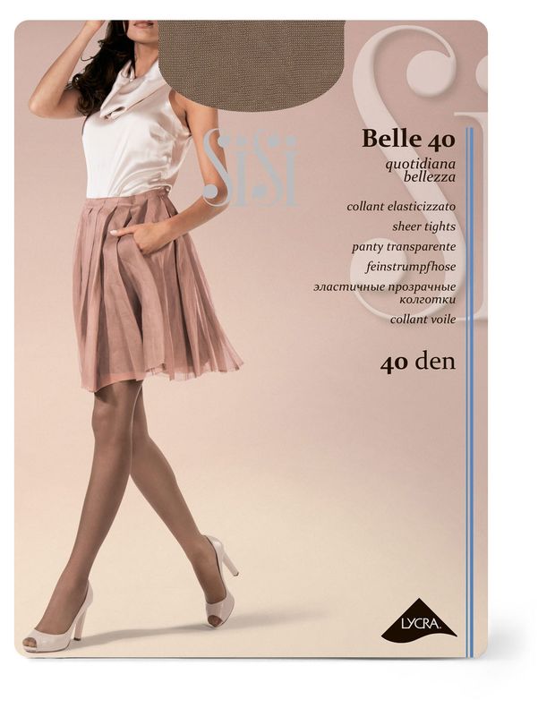 Колготки женские SiSi Belle 40 den Miele, р. 3