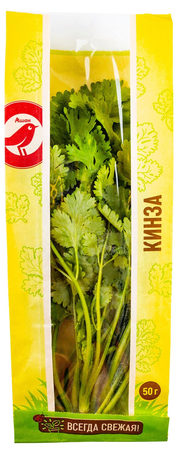 Кинза АШАН Красная птица 50 г 100₽