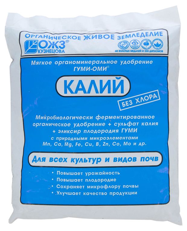 Удобрение ГУМИ-ОМИ Сульфат калия 500 г 180₽