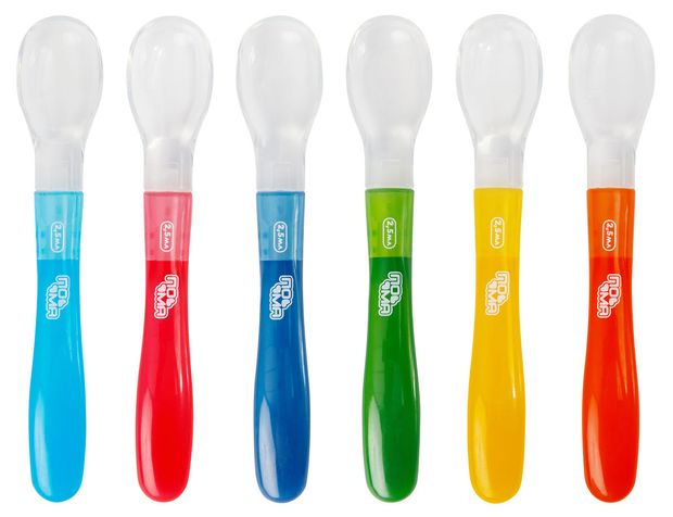 Ложка детская Пома с силиконовым наконечником с рождения 200₽