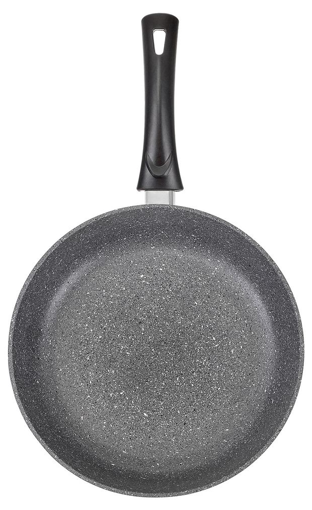 Сковорода Hitt Cookin Black из литого алюминия с антипригарным покрытием, 24 см