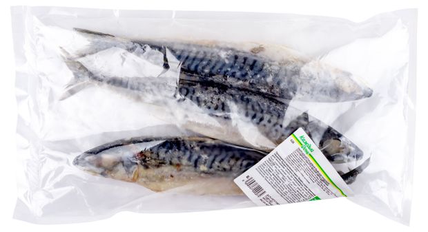 Скумбрия замороженая Каждый день неразделанная 1 кг вес 340₽