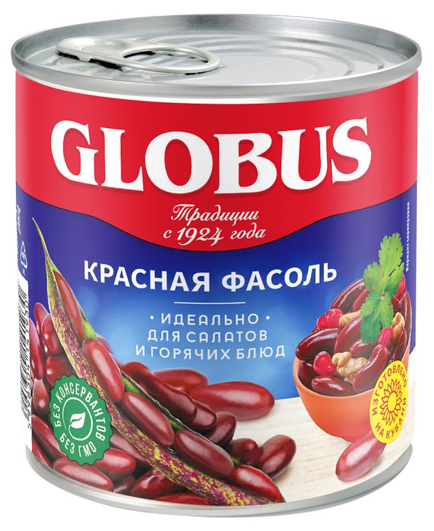 Фасоль GLOBUS красная 400 г 119₽
