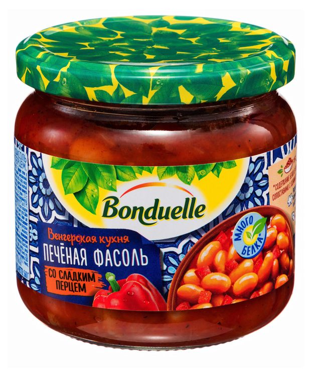 Фасоль белая BONDUELLE печеная со сладким перцем 350 г 149₽