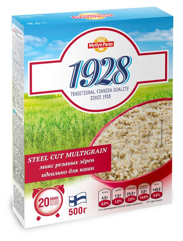 Каша Myllyn Paras 1928 микс резаных зерен, 500 г