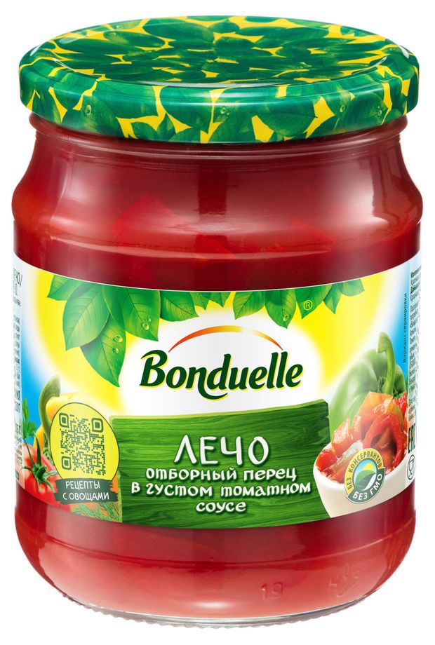 Лечо BONDUELLE консервированное 530 г 304₽