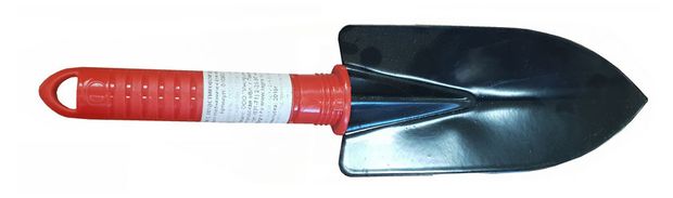 Совок с пластмассовой ручкой малый