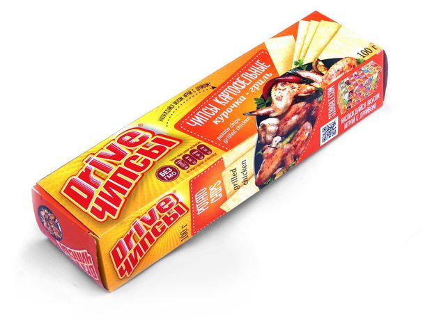 Чипсы картофельные Drive со вкусом курочки - гриль 100 г 69₽